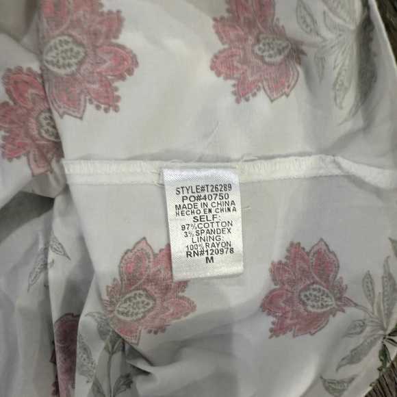 Entro Medium Floral Ruffle Neck Shirt - Picture 3 of 4